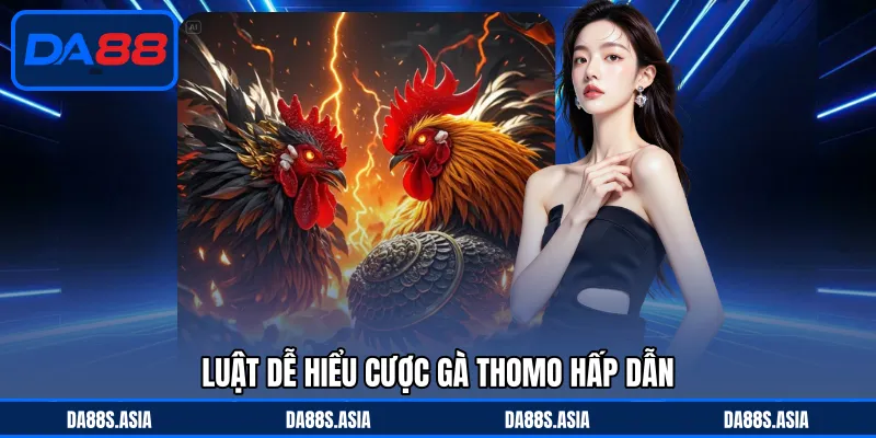 Luật dễ hiểu cược gà Thomo hấp dẫn